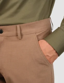 Essential Pants Regular Sand Melange