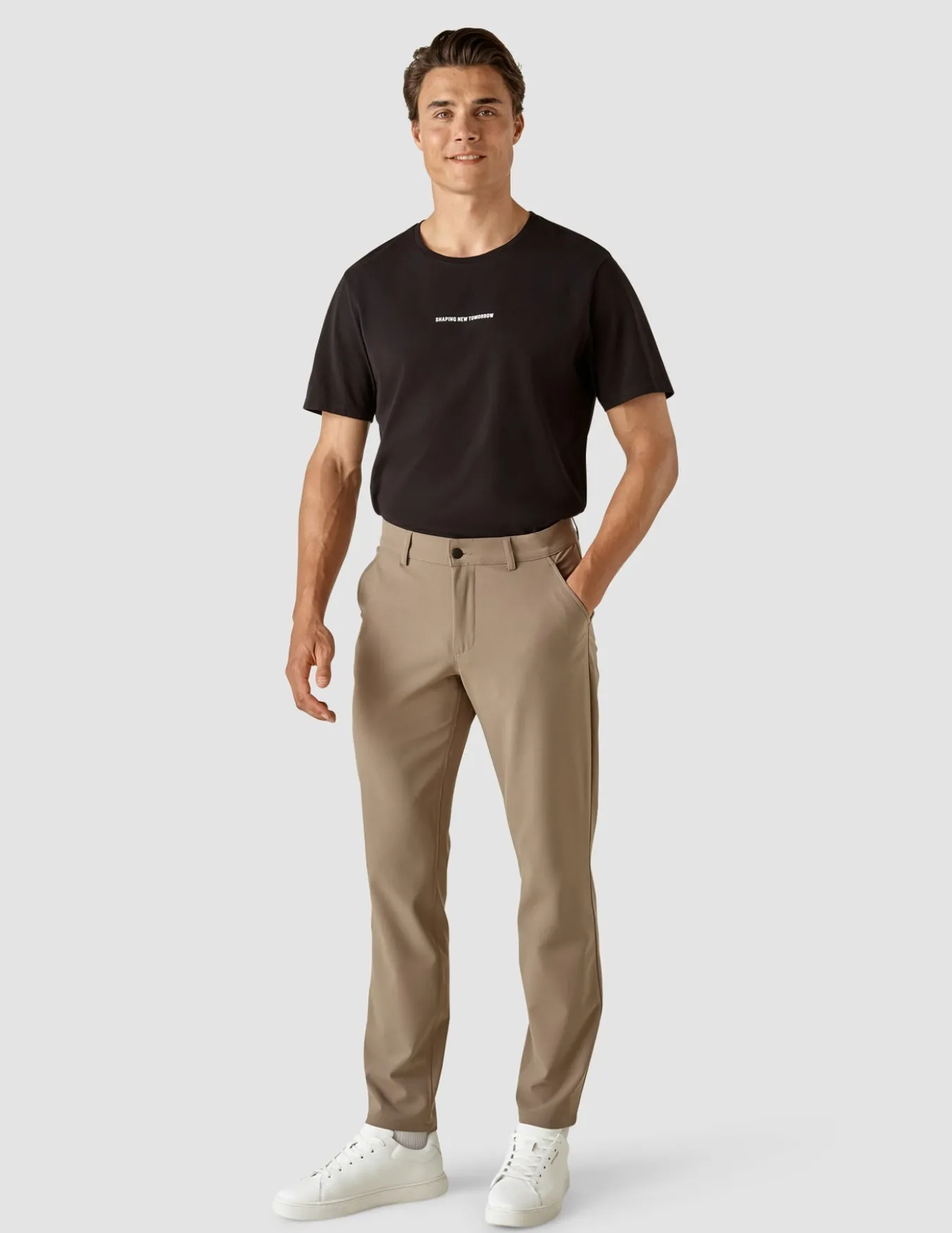 Essential Pants Regular Walnut