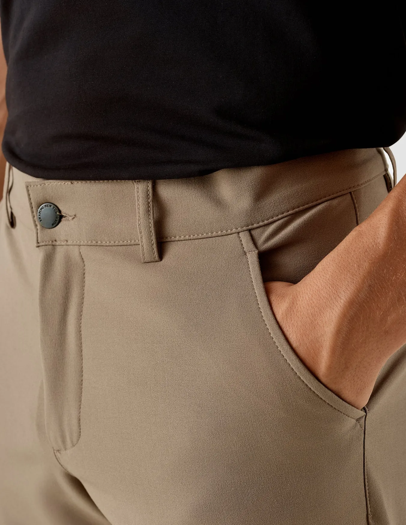 Essential Pants Regular Walnut