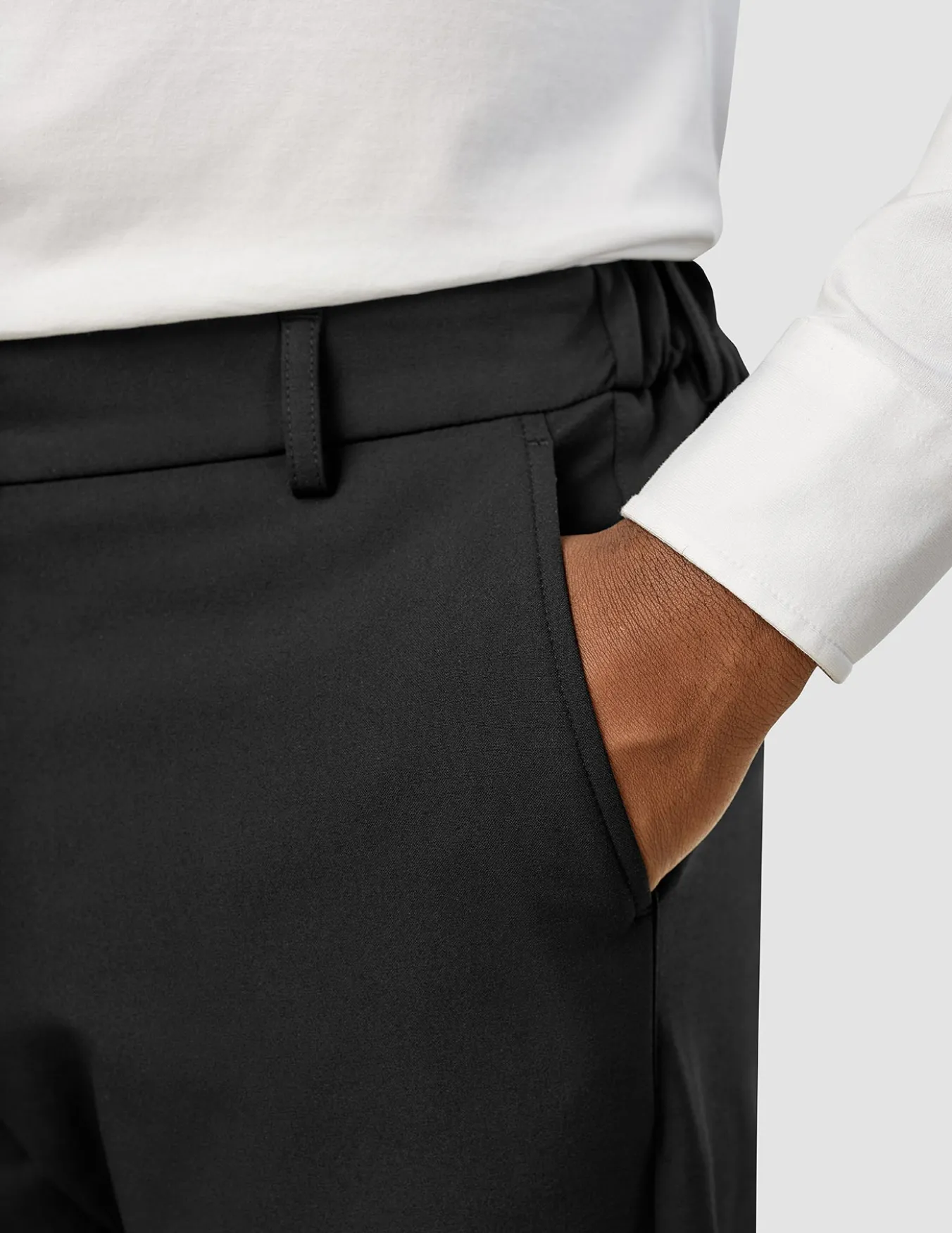 Essential Pants Relaxed Fit Black