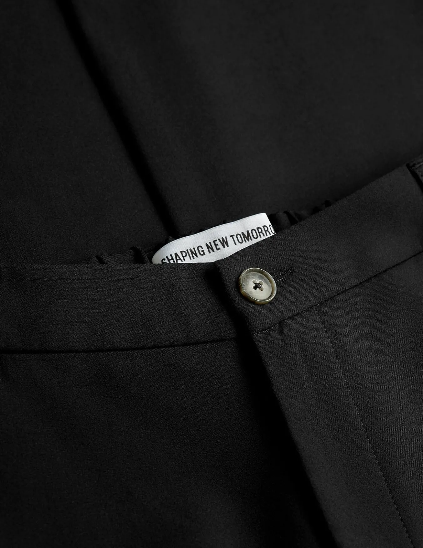 Essential Pants Relaxed Fit Black