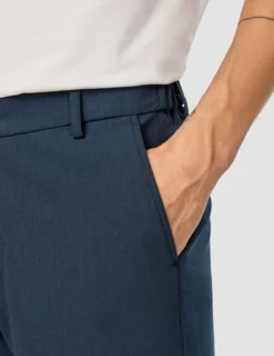 Essential Pants Relaxed Fit Navy Melange