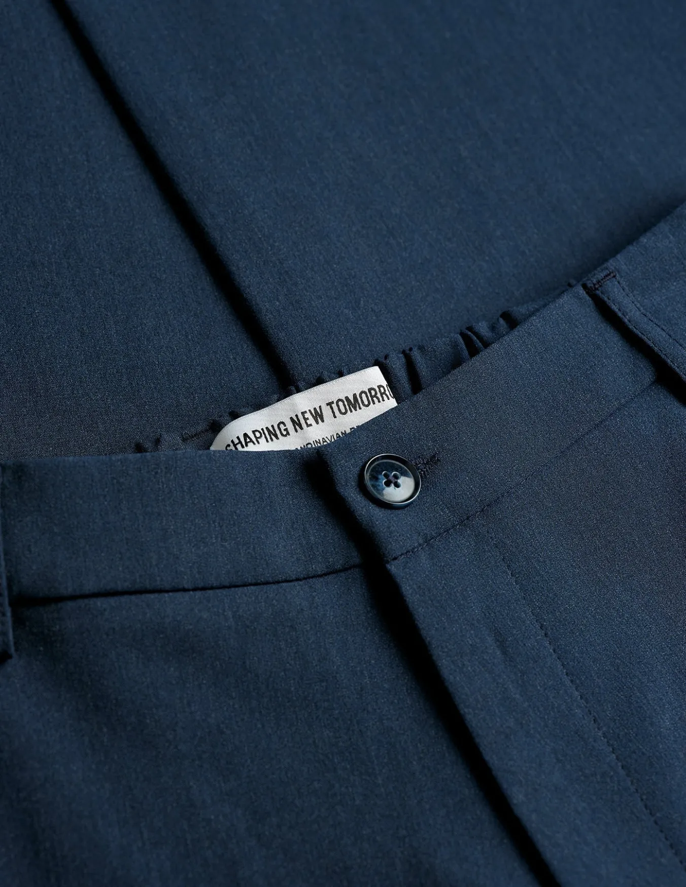 Essential Pants Relaxed Fit Navy Melange