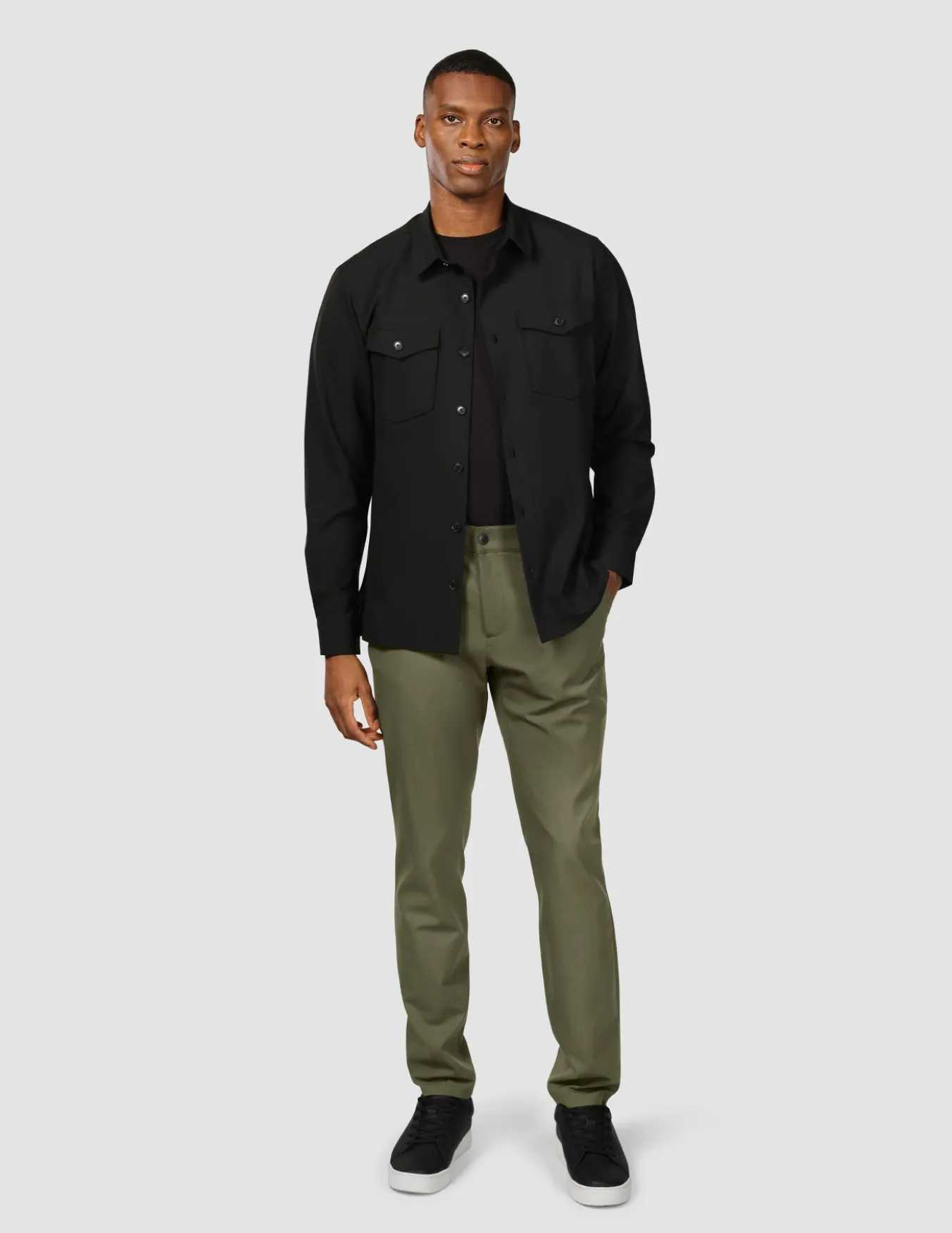 Essential Pants Slim Clover Green