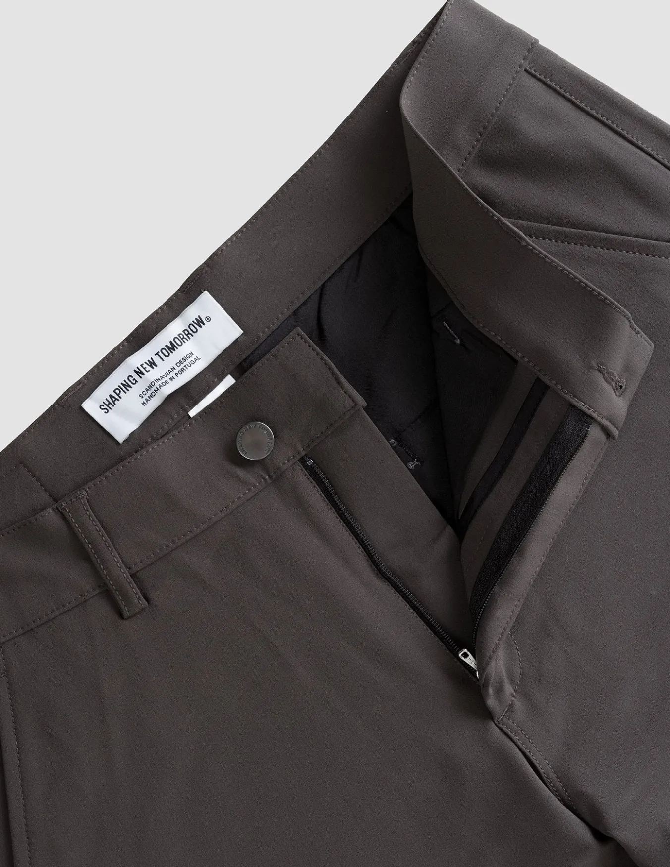 Essential Pants Slim Dark Shadow