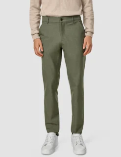 Essential Pants Slim Nightfall Green Melange