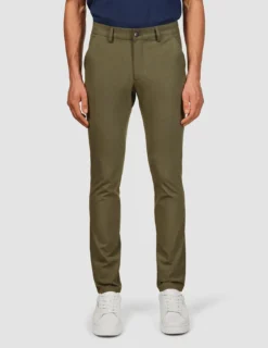 Essential Pants Slim Remote Green Melange