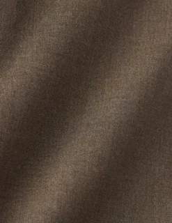 Essential Pants Slim Saddle Brown Melange