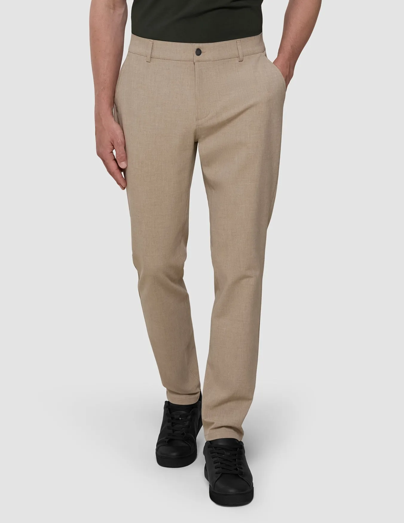 Essential Pants Slim Sand Grain
