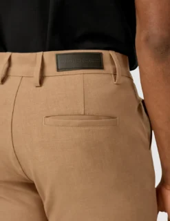 Essential Pants Slim Sand Melange