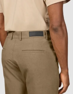 Essential Pants Slim Vintage Brown Melange
