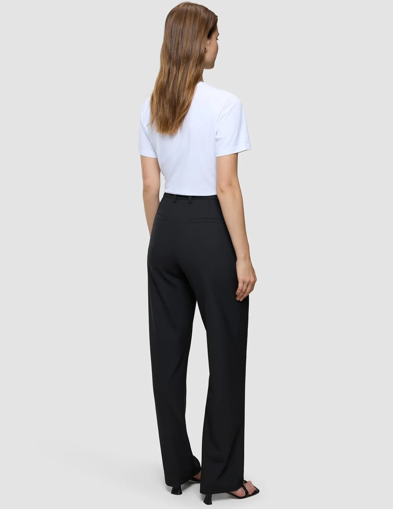 Essential Pants Straight Black