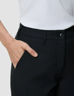 Essential Pants Straight Black