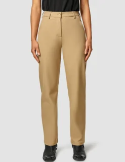 Essential Pants Straight Caramel
