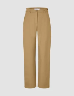 Essential Pants Straight Caramel