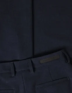 Essential Pants Straight Midnight Blue