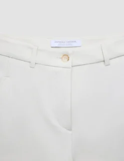 Essential Pants Straight Off White