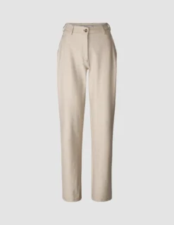 Essential Pants Straight Toffee Check
