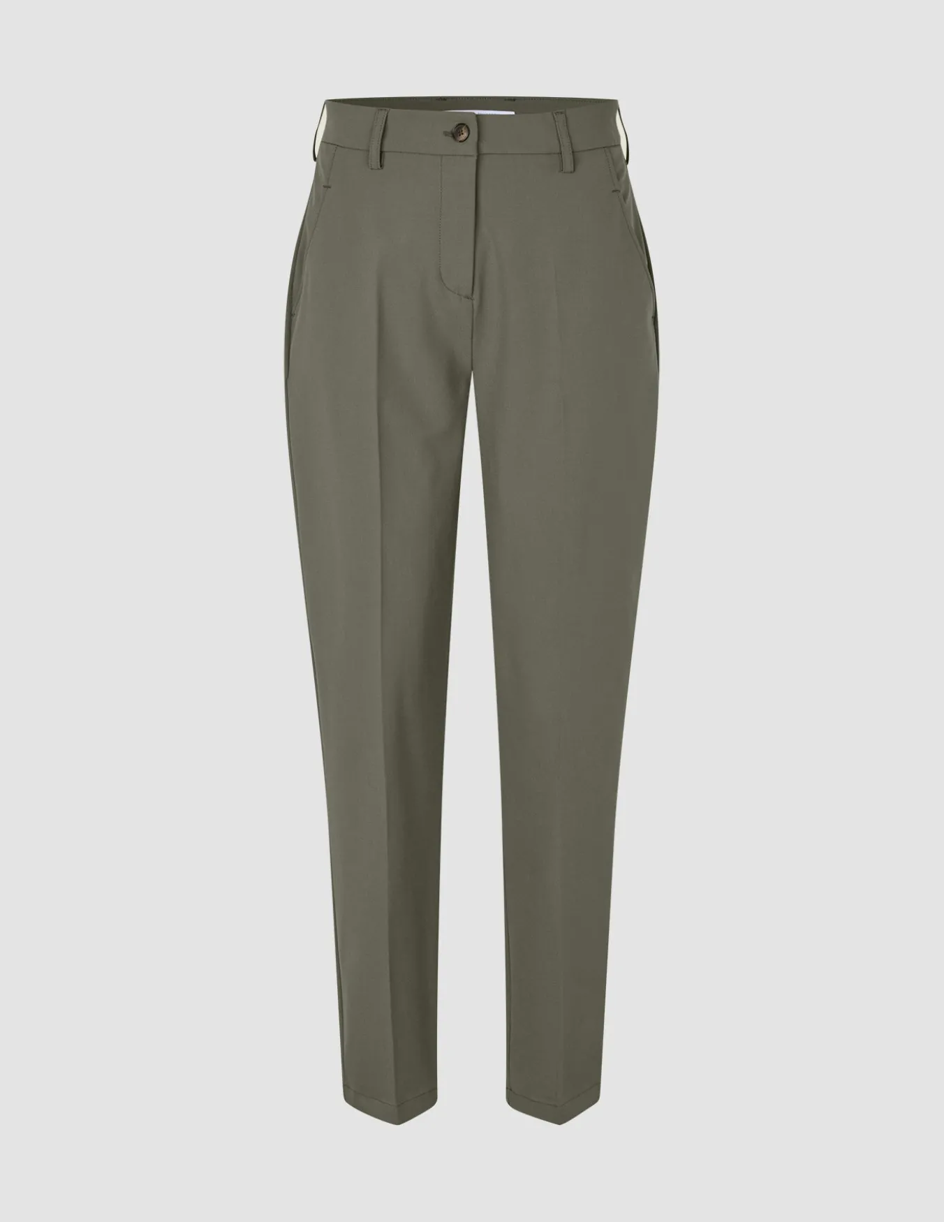 Essential Pants Tapered Dark Olive