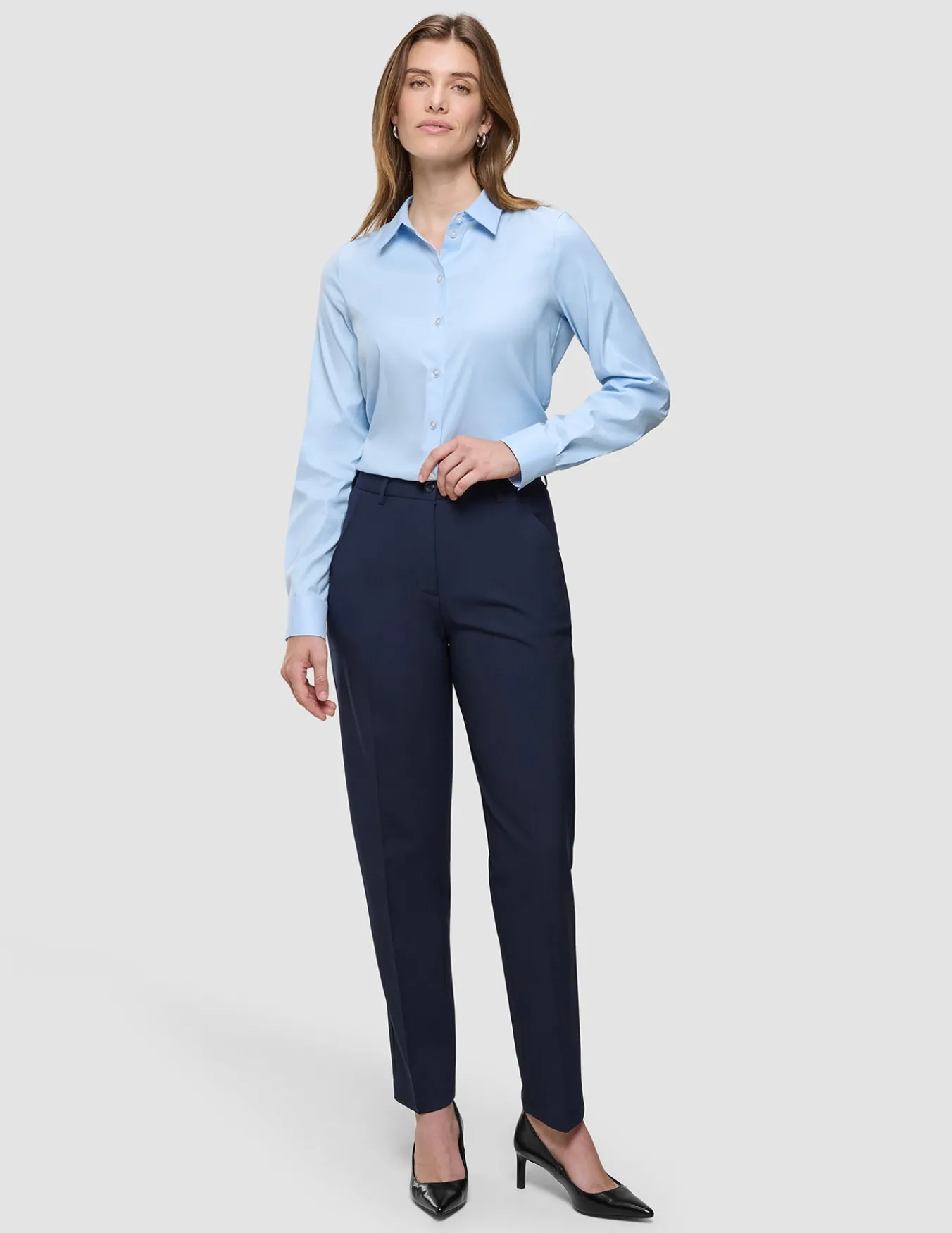 Essential Pants Tapered Midnight Blue