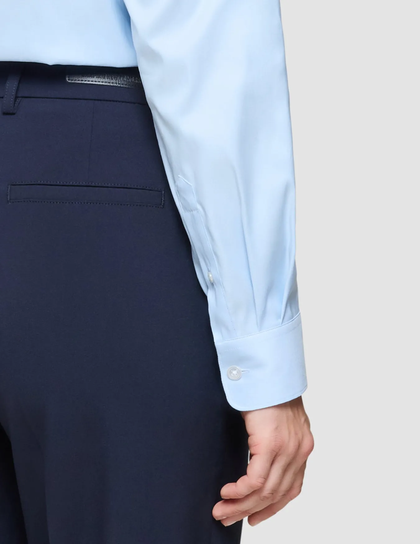 Essential Pants Tapered Midnight Blue