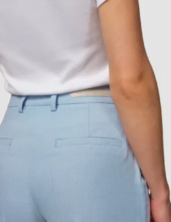 Essential Pants Tapered Sky Blue Melange