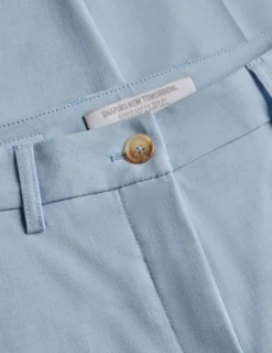 Essential Pants Tapered Sky Blue Melange