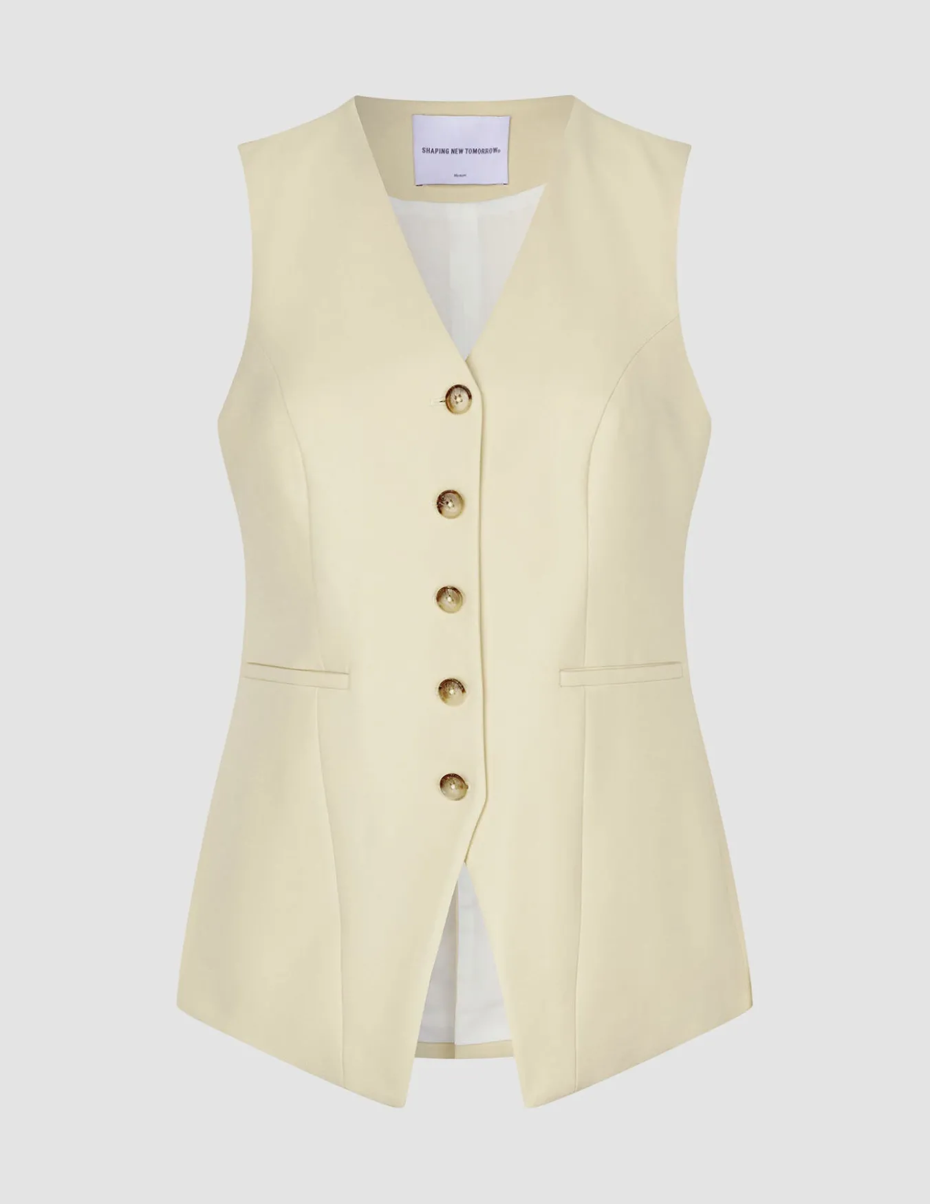 Essential Set Long Vest & Wide Pants