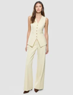 Essential Set Long Vest & Wide Pants