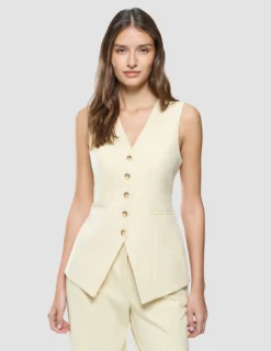 Essential Set Long Vest & Wide Pants