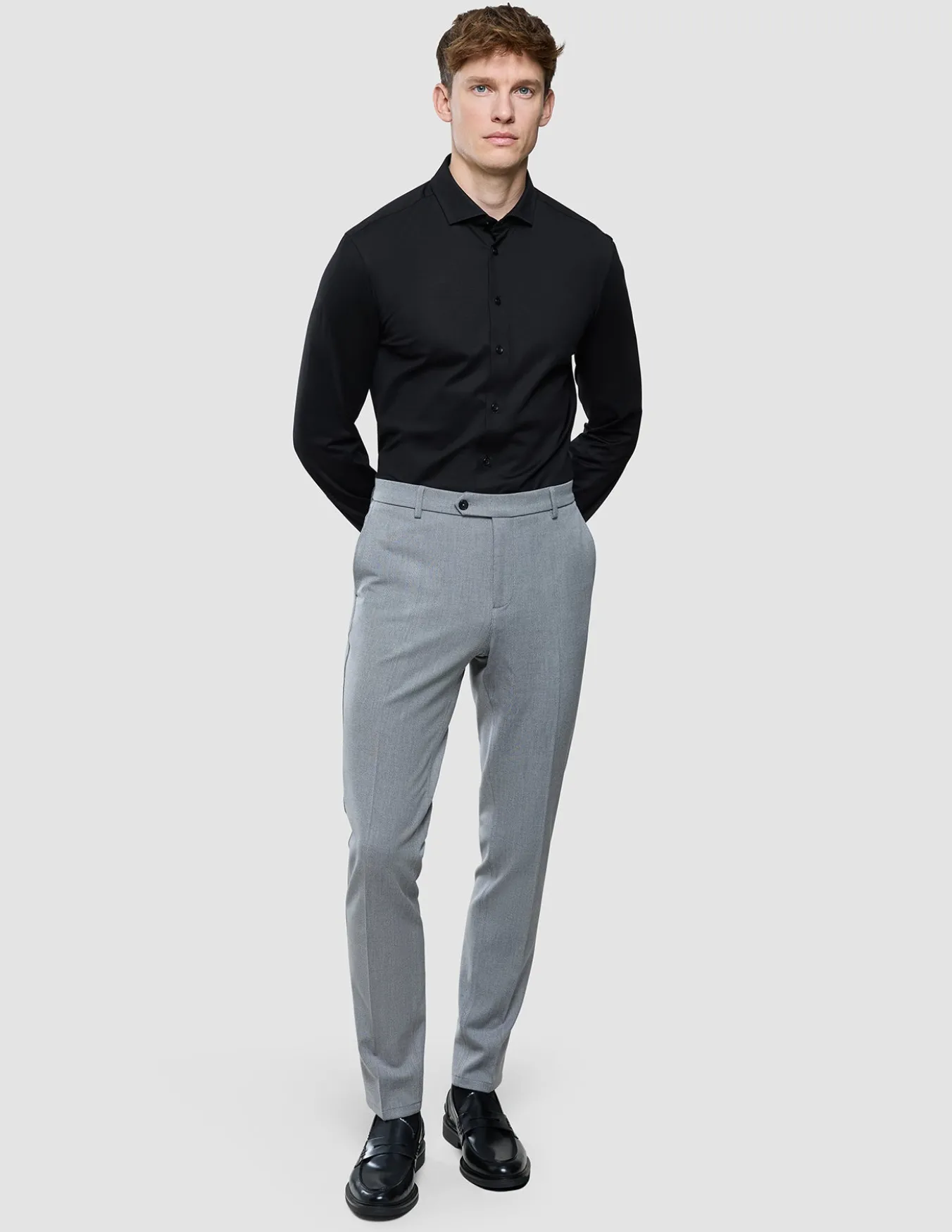 Essential Suit Ash Twill