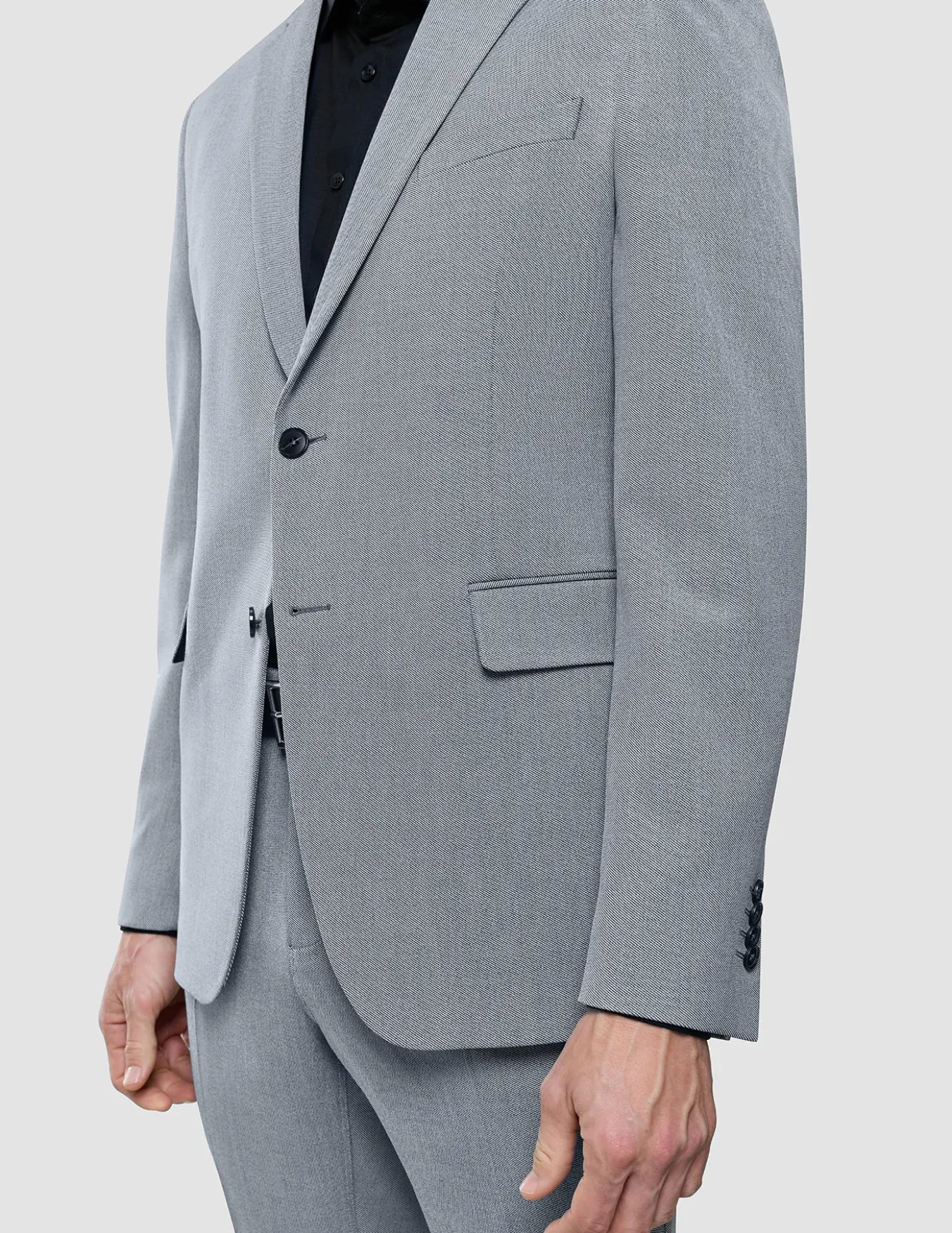 Essential Suit Ash Twill
