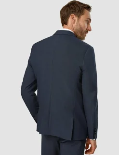 Essential Suit Dark Blue Check