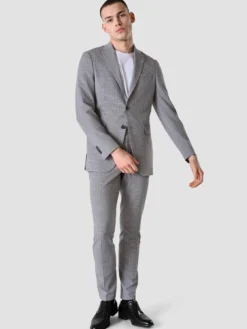 Essential Suit Duo Check Blue