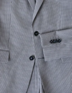 Essential Suit Duo Check Blue