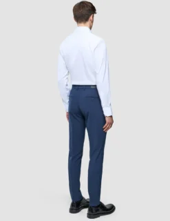 Essential Suit Navy Checks