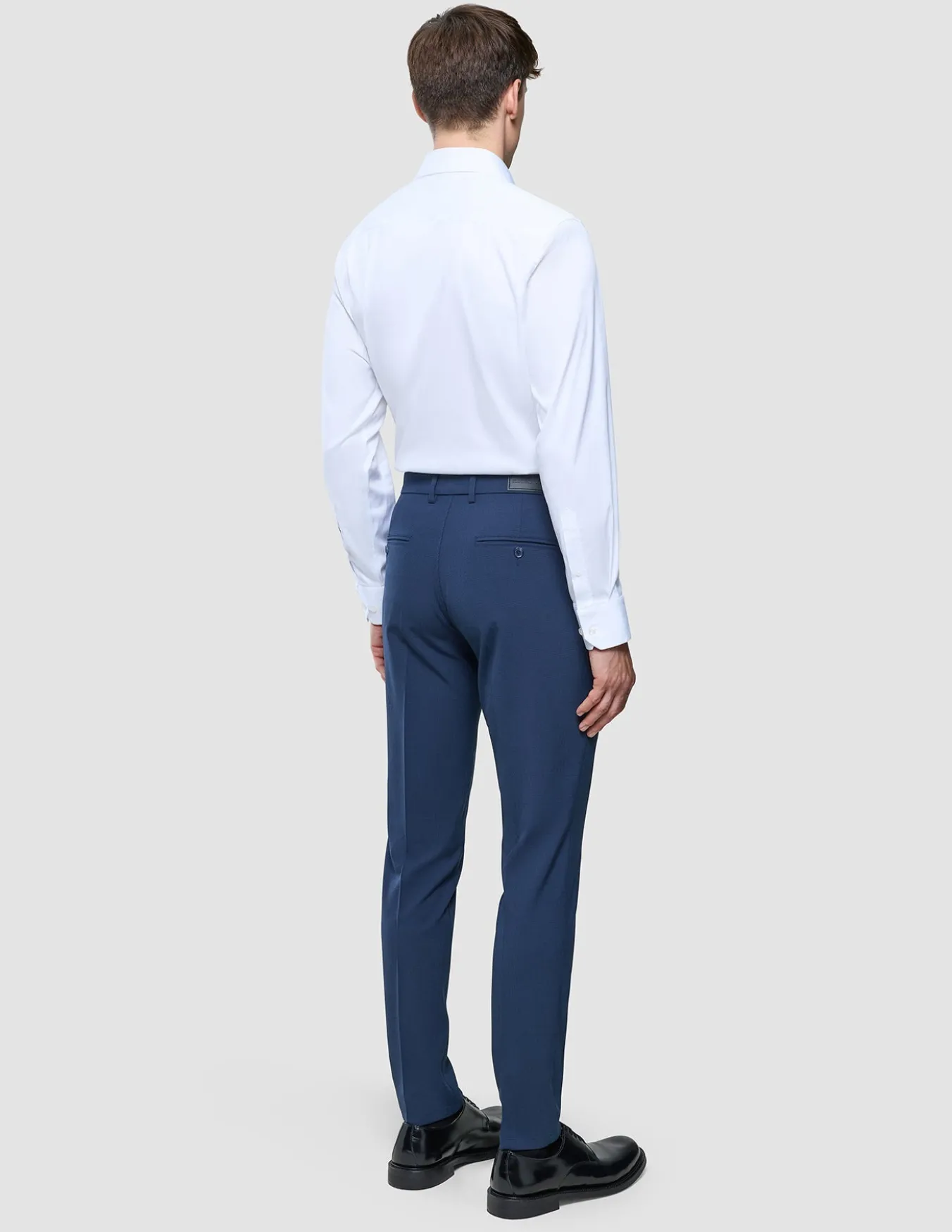 Essential Suit Navy Checks
