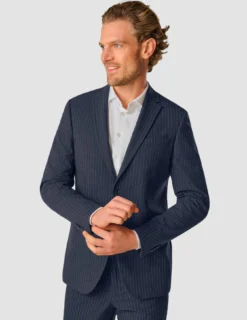 Essential Suit Navy Pinstripe