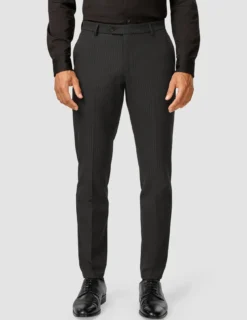 Essential Suit Pants Regular Asphalt Pinstripe