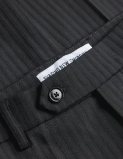 Essential Suit Pants Regular Asphalt Pinstripe