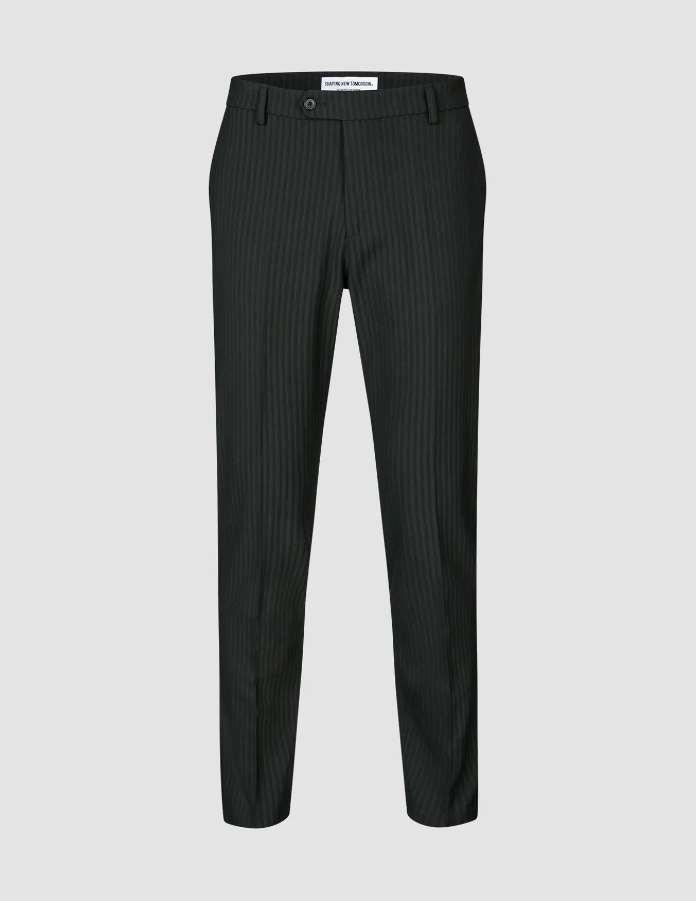 Essential Suit Pants Regular Asphalt Pinstripe