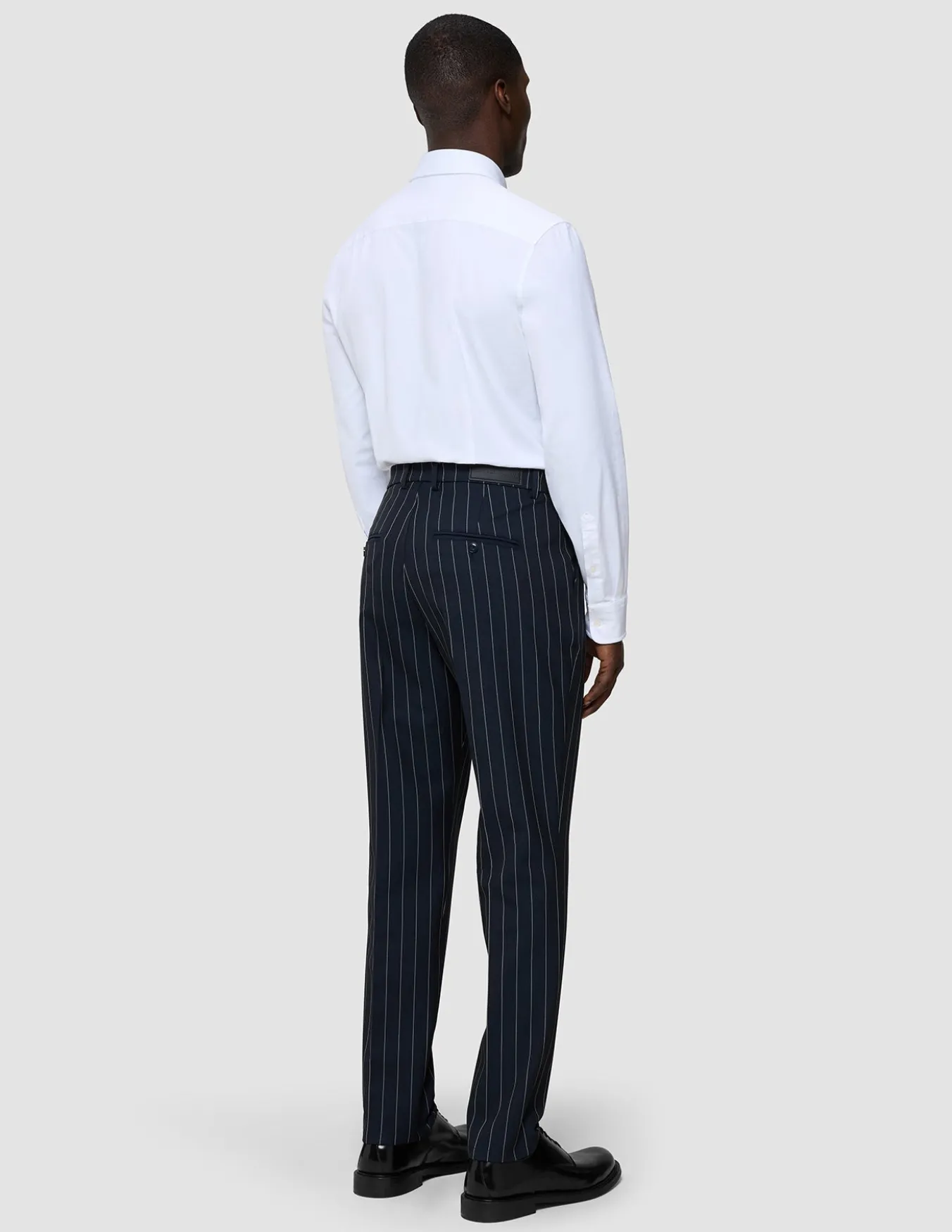 Essential Suit Pants Regular Navy Stripes