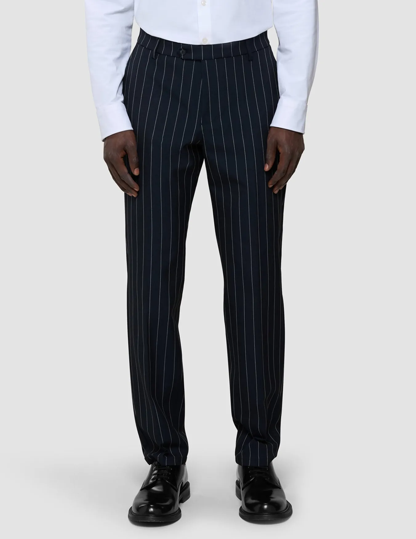 Essential Suit Pants Regular Navy Stripes