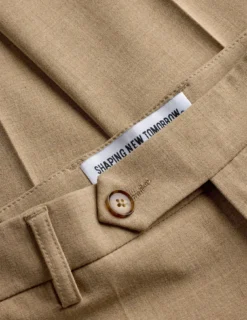 Essential Suit Pants Regular Sand Grain