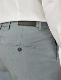 Essential Suit Pants Regular Light Blue Melange