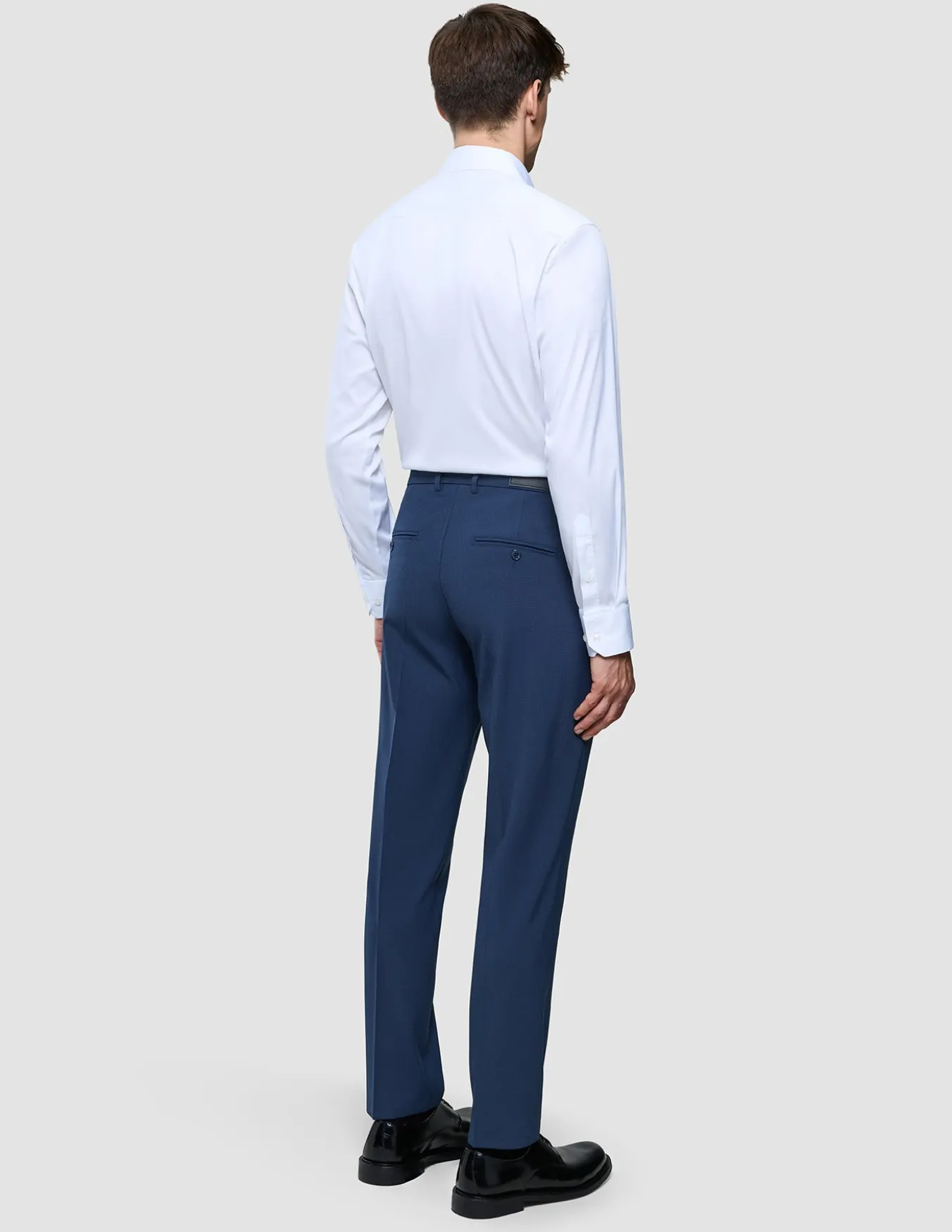 Essential Suit Pants Regular Navy Checks