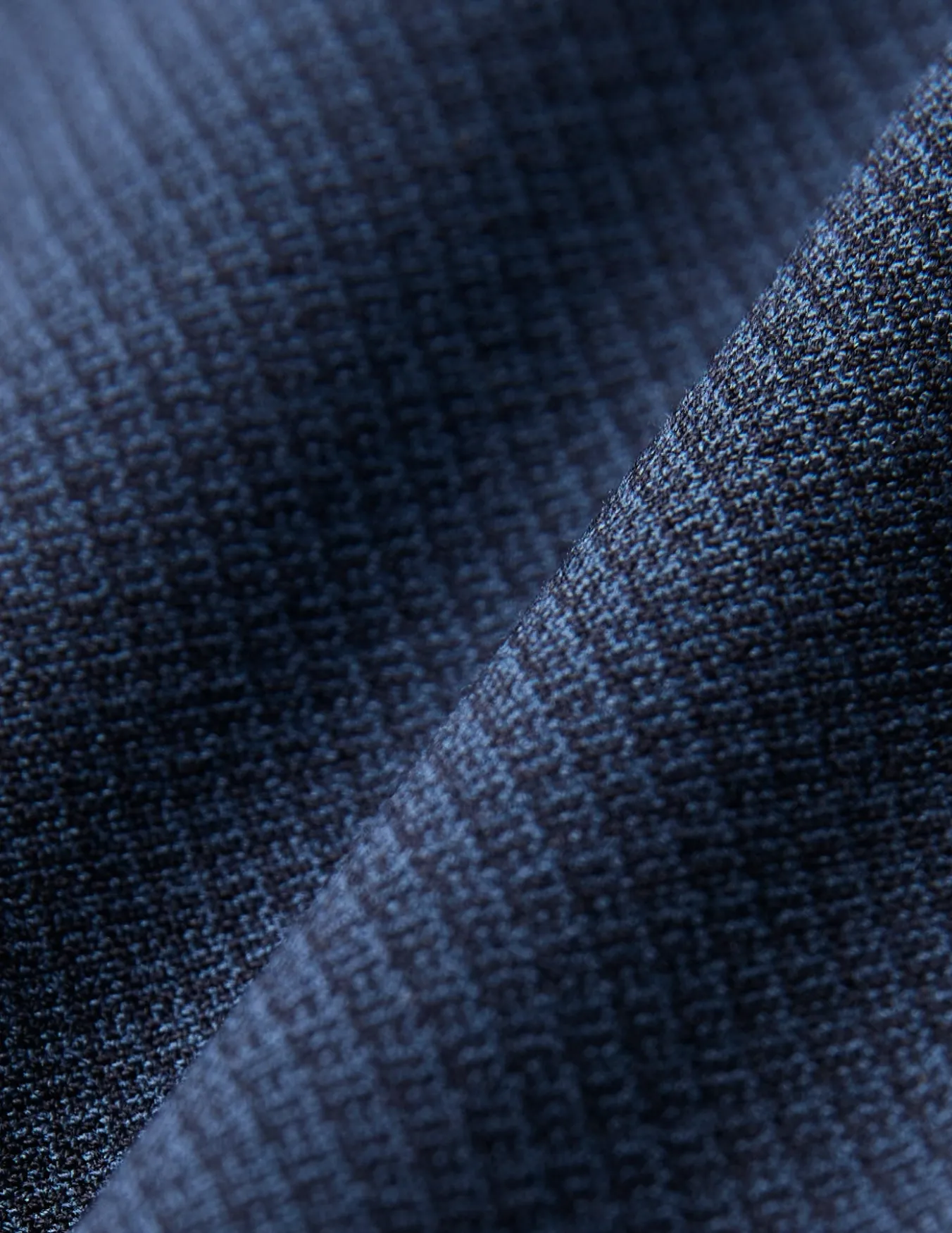 Essential Suit Pants Regular Navy Checks