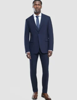 Essential Suit Pants Regular Midnight Blue