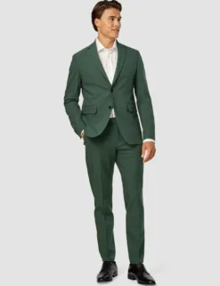 Essential Suit Pants Regular Pine Green