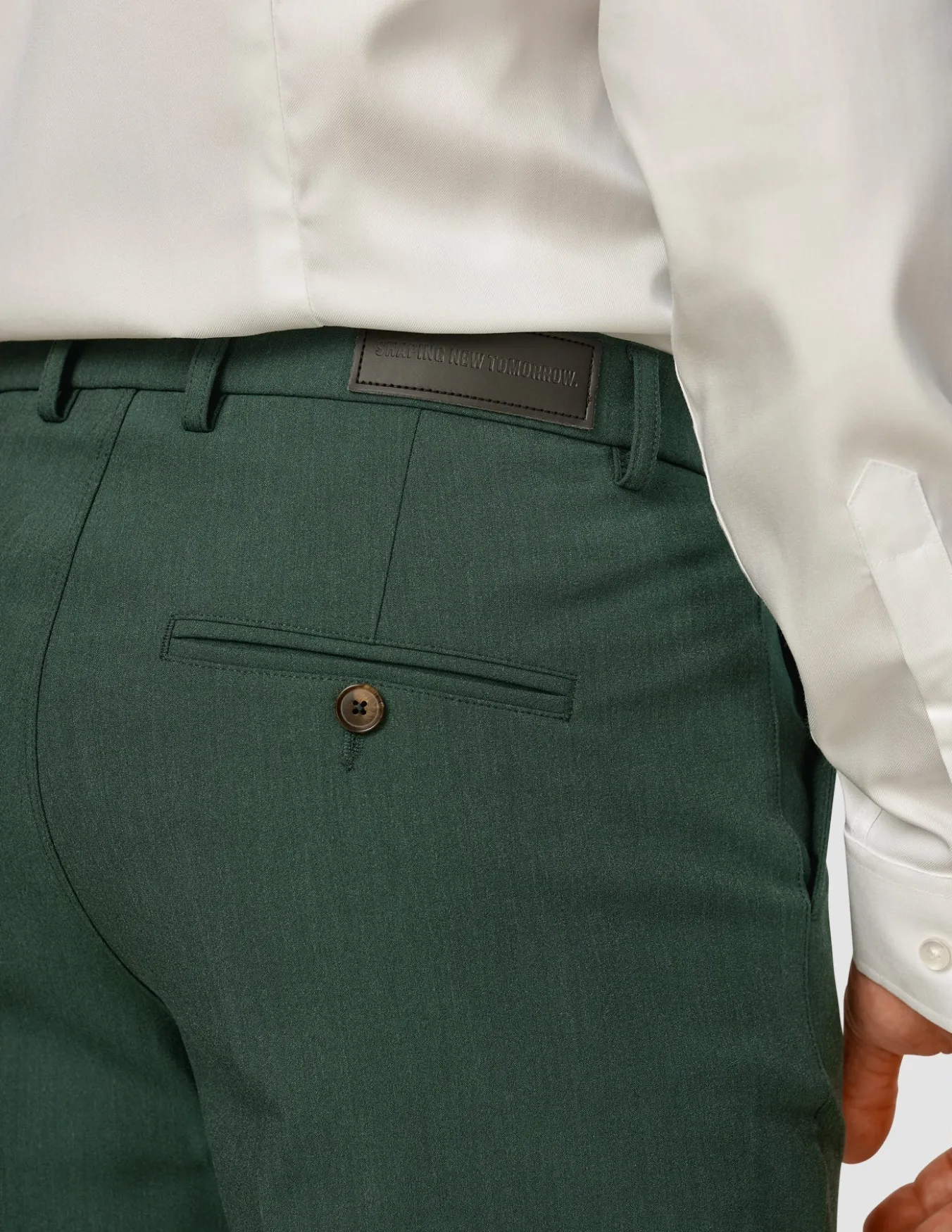 Essential Suit Pants Regular Pine Green